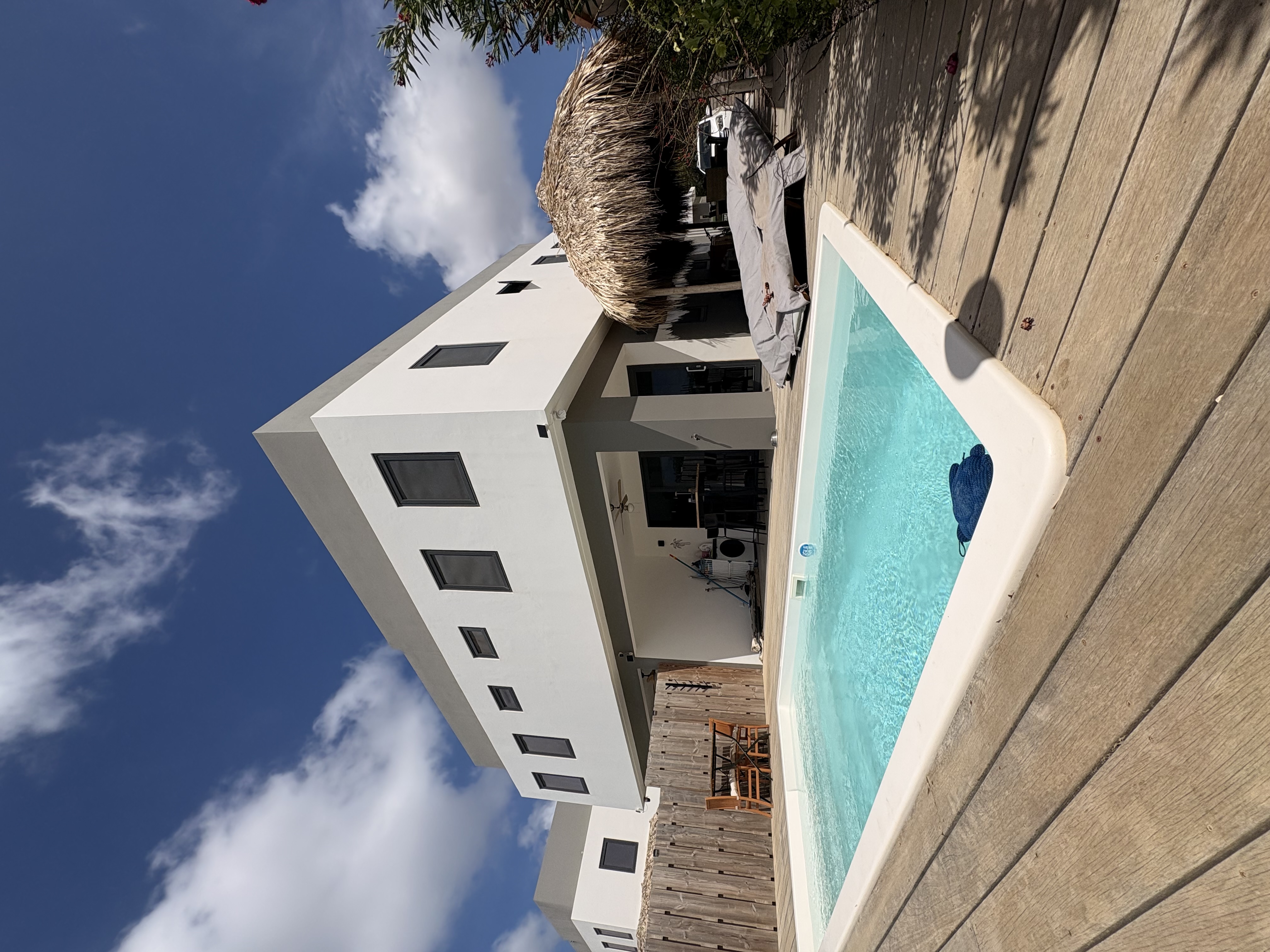 Pool and back of the house
